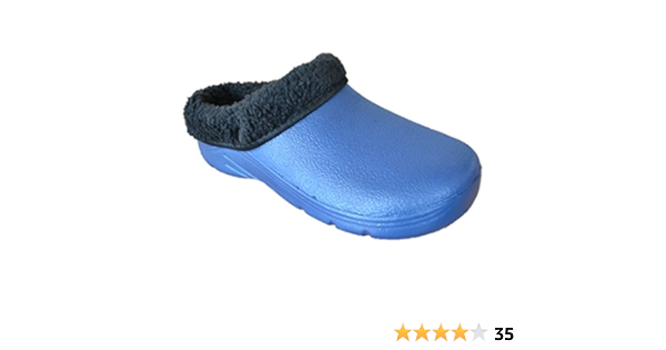 clogs with removable fleece lining