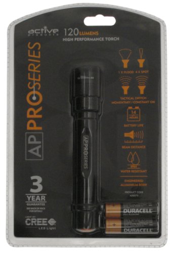 ACTIVE Products A50275 Pro Series - Linterna de 120 lúmenes