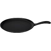 Lava D&ouml;k&uuml;m Krep / Pizza / Pancake Tavası, Yuvarlak, Metal Saplı, 20cm