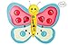 Fantasy Fields by Teamson  Magic Garden Childrens Wooden Butterfly Wall Clock Decoration Gift TD-0082A