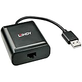 Circuito integrado: lt8311 Lindy USB 2.0 Negro - Concentrador (USB 2.0, RJ-45,USB 2.0, Negro, Metal, 52 mm, 60 mm)