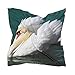Produktbild Aeykis Womens Swan In The Water Silk Feeling Square Scarf Satin Neck Scarves Head Hair Wraps