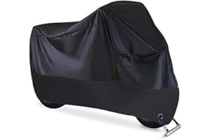 ZHSDMB Bache Moto pour Yamaha Xmax X-Max 125 250 300 400 XMAX300, Housse Moto Exterieur Étanche Oxford Tissu Anti-Poussière/Pluie/Vent/UV Housse Moto Spécial Bâche Bâche Protection,Blackstyle