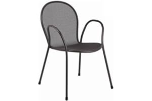 EMU AUSTRALIA Emu Poltrona Ronda Impilabile Ferro antico In Acciaio Giardino Esterno