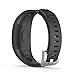 Produktbild QUARKJK Smart Watch IP68 wasserdicht 3D Dynamic Blood Pressure Fitness Tacker Heart Rate Monitor Handgelenk,Black