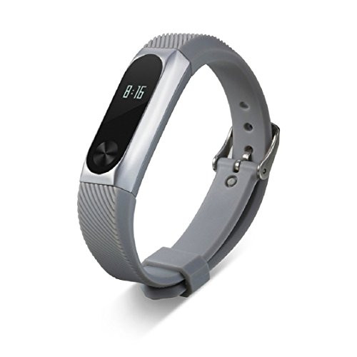 Vovotrade Ersatz-Armband-Band-Bgel + Metallkasten-Abdeckung fr Xiaomi Mi Band 2-Armband_Silber Vovotrade Ersatz-Armband-Band-Bgel + Metallkasten-Abdeckung fr Xiaomi Mi Band 2-Armband_Silber