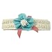 Baby Girl's Infant Headband Flower Bow Children Hair Band (Blue)