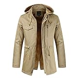 2019 herren wintermantel warm, Der gesamte Stil ist einfach und lässig
