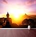 Produktbild Buddha Sonnenuntergang Wand Wandbild Foto Tapete Relax Calm, XX Large 3000mm x 2400mm