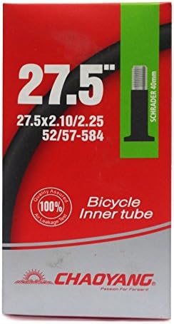 Chaoyang Europe Standart Air Tube Camera, Black, 27.5 x 2.10/2.25 SV