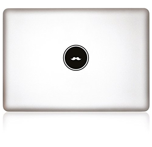 Hipster Sticker for Apple MacBook Black