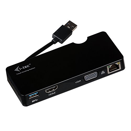 i-tec USB 3.0 Travel Docking Station Advance HDMI oder VGA Full HD+ 2048×1152, Gigabit Ethernet, Notebook Ultrabook Tablet - 3