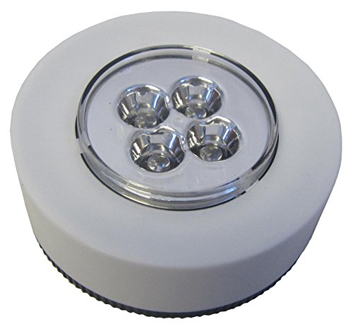 Preisvergleich Produktbild Uni-Com TWIN PACK VON Push Leuchten, Weiß