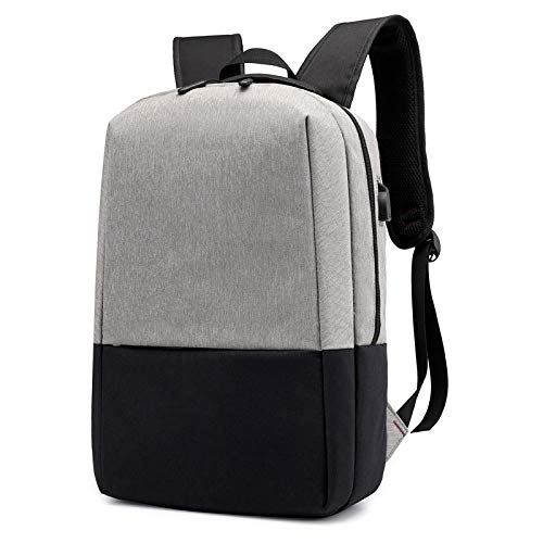 Preisvergleich Produktbild Yunfeng Laptop Rucksack Business Rucksack mit USB-Ladeanschluss Wasserdichte Rucksack Business Reise Oxford Tuch Schultertasche