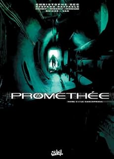 jaquette livre Prométhée T05 Le sarcophage