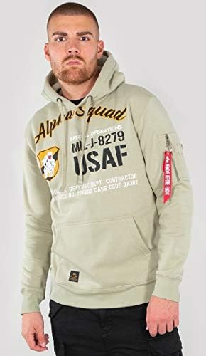 Alpha Industries Men Hoodie Alpha Squad