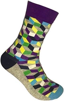Dress Socks by WeLoveCoolSocks | Men Color Socks, Crazy Socks, Awesome Socks | Cool Socks leads to a Cool Life | High Cotton Percentage!!! Crazy Mens | Men's Multi-Coloued Patterned