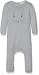 NAME IT Unisex Baby NITBAXI LS KNIT SUIT MZNB Footies, Grey (Grey Melange), 62