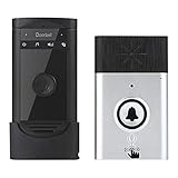 funkgerätetasche VOICE DOOR CHIME - Die Türklingel für drahtlose Türsprechanlagen ist eine aktualisierte Version der normalen Türklingel. Sie unterstützt die Kommunikation zwischen dem Push Button Transmitter und dem Empf？nger.？Wenn Ihre Angeh？rigen alleine zu Hause bleiben, k？nnen sie im Voraus über die Türklingel sprechen, um zu erfahren, wer die andere Seite ist, und beschlossen, die Tür zu ？ffnen.