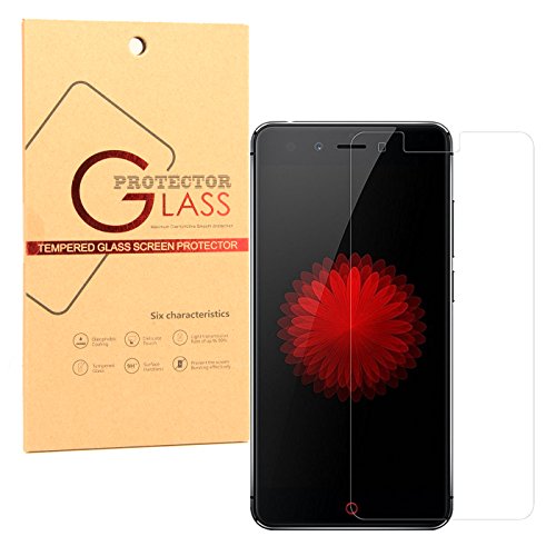 bdeals 1 Pack Glas Schutzfolie Displayschutzfolie Anti-Kratz Panzerglasfolie für Nubia Z11 Mini