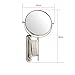 Anself 8 Inch 7X Magnification Wall Mounted Double Dual Sided Makeup Cosmetic Mirror