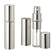 niceEshop(TM) Refillable Travel Size Perfume Aftershave Atomiser Pump Spray Bottle (Silver,10ml)