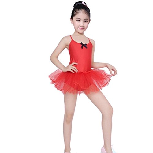 Beikoard Robe de Fille, Vetement Bb Fille Robe Enfants Ballet Jupe Robe de Mode Robe de Princesse Robe de Fronde Mini Robe Vtements pour Enfant Fille (2-6 Ans)