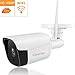 Price comparison product image Outdoor Home Security Camera, HD 1080P Wireless WiFi Security Monitor, Surveillance IP Camera with Night Vision/Waterproof/Motion Detection Alarm/Recording, Support SD Card and Cloud Service