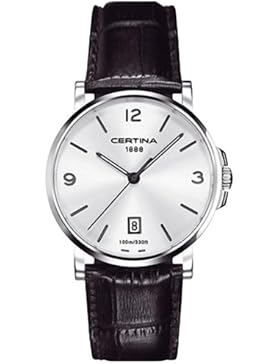 Certina Herren-Armbanduhr XL Analog Quarz Leder C017.410.16.037.00