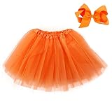 ❤️ [Einfache Übereinstimmung]------Unser Basic Tutu ist in verschiedenen Uni-Farben. Dieser Rock wird großartig sein, um zu verschönern und zu dekorieren, als Unterwäsche für Ihr Karnevalskostüm, oder gerade zusammen mit T-Shirt täglich, werden Sie dieses lustige Tutu lieben