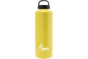 Laken Classic Aluminium Gelb 1 Liter, Bpa Frei BOT. ALU 1 L-Amarillo, Adultos Unisex