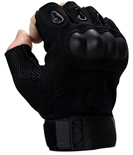 Fingerlose Handschuhe, Coofit Fitness Handschuhe Sporthandschuhe Herren Handschuhe Motorrad Handschuhe Tactical Gloves