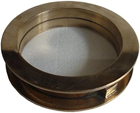 Marine BRASS Port Hole / Window / Porthole - 6 INCHES - 100% Satisfaction - Marine / Nautical / Boat / Maritime (5073)