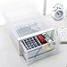 Produktbild Neue Kosmetikbox Schublade Aufbewahrungsbox, Creative Desktop Aufbewahrungsboxen stilvolle Aufbewahrungsboxen Der Mülleimer (Color : A)