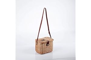 DIKASA CESTO FUNGHI VIMINI CON TRACOLLA 34X22X26