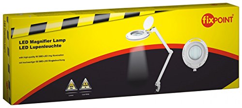 Fixpoint LED Klemm-Lupenleuchte 7,5W kalt-weiß 520lm A+ - 8