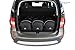 Produktbild CAR Bags AUTOTASCHEN MASSTASCHEN ROLLENTASCHEN Skoda YETI Outdoor, 2009- KJUST