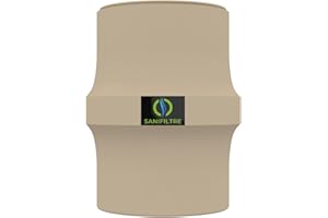 HYDRODIV Filtre anti-odeurs Sanifiltre au charbon actif, pour fosse septique, toutes eaux, Ø 100 mm