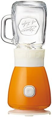 GLJXG Juicer household portable multi-function juicer 2 color optional 11*10.5*26cm Mixer ( Color : A )