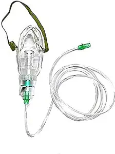 Human Plus Unisex Oxygen Mask/Replacement Kit for All Nebulizer