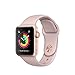 Price comparison product image APPLE MQKW2B/A Watch Series 3 GPS 38mm Gold Aluminium Case with Pink Sand Sport Band - (Smart Tech > Smart Fitness)