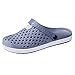 Produktbild ZHANSANFM Clogs Herren Slip On Breathable Hausschuhe Unisex-Erwachsene Sommer Classic Freizeit Strandschuhe Surfschuhe Slipper Gr.40-44(Grau43)