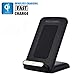 Produktbild Jamicy® Wireless Charger mit 2 Spulen,Induktive Ladegerät qi Wireless Charging Fast Ladestation Induktionsladegerät 10W 5W für iPhone X/8/8 Plus Samsung Galaxy S9/S8/S7/S6 Edge Plus