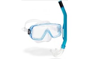 CRESSI Sirena & Island 2.0 - Snorkeling Combo Set Mask Sirena + Snorkel Island 2.0, One Size, Unisex