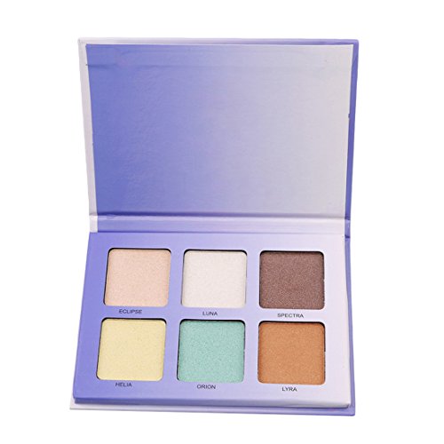 VWH Lidschatten Palette Eyeshadow Palette mit 6 Farben Make-up Set