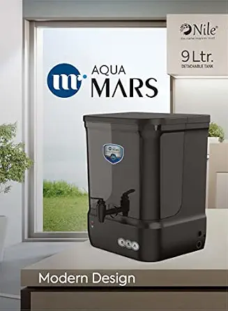 Mayur aquatech AUQA MARS 9 L Wall Mountable RO + UF + TDS Control + UV Disinfection in Tank, White, 15 LPH Water Purifier