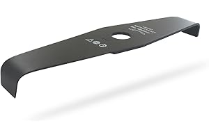 GREENSTAR - Lame 2 Dents - Spéciale Ronces - Adaptable Pour Débroussailleuse - Coupe De 320 mm, Alésage 20 mm & Epaisseur 4 mm - Qualité Supérieure