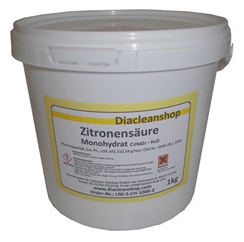 Zitronensure 1000g E330 Entkalker Granulat 1kg Zitronensure 1000g E330 Entkalker Granulat 1kg
