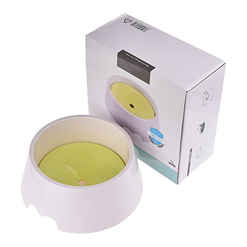 jincome Bebedero para Mascotas Menos Sucio, Cuencos de Agua para Perros, Perros de Mascota mejorados y Gatos Bebedero a Prueba de Salpicaduras para Evitar Las Bocas humedecidas