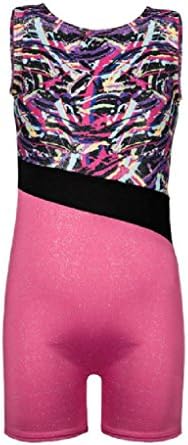 Mythgift Cothing Accessorie Mythgiftuk New 3-10Y Ballet Costumes Tutu Dress Gymnastic Leotards Ribbon Sleeveless Biketard Dancewear For Girls Kids